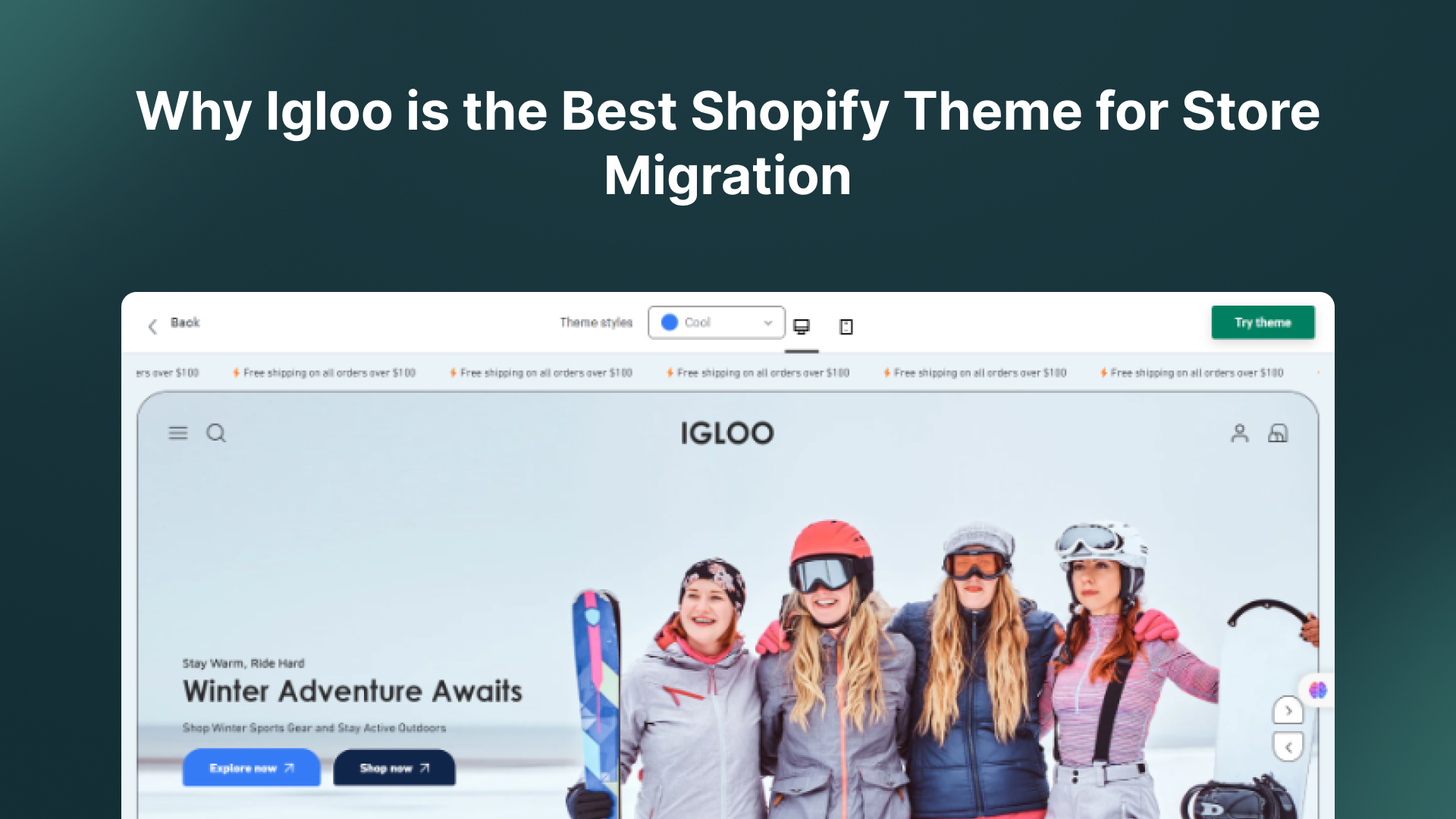 Why Igloo is the Best Shopify Theme for Store Migration